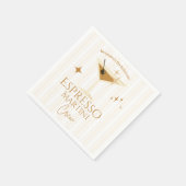 エスプレッソマルティーニバチェロレッテ スタンダードカクテルナプキン (角)