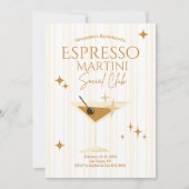 エスプレッソマルティーニバチェロレッテ 招待状 (正面)