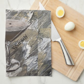 エスプレッソマルティーニバーキッチンタオル キッチンタオル (四つ折り)