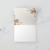 エスプレッソマルティーニブライダルシャワーサンキューカード サンキューカード (内部)