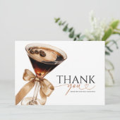 エスプレッソマルティーニブライダルシャワーサンキュー 招待状 (スタンド正面)