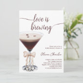 エスプレッソマルティーニブライダルシャワー 招待状 (スタンド正面)