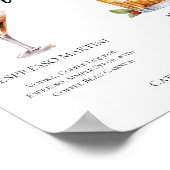 エスプレッソマルティーニマイタイカクテル結婚ズメニュー ポスター (角)