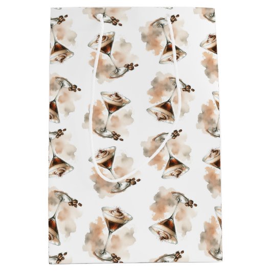 エスプレッソマルティーニミディアム抱き枕 ミディアムペーパーバッグ (正面)