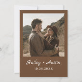 エスプレッソマルティーニラブイズブルーイングブライダルシャワー 招待状 (裏面)