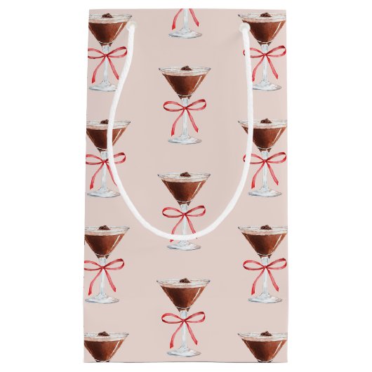 エスプレッソマルティーニ抱き枕 スモールペーパーバッグ (正面)