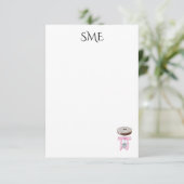 エスプレッソマルティーニ文房具 サンキューカード (スタンド正面)