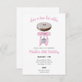 エスプレッソマルティーニ誕生日招待状 サンキューカード (正面/裏面)