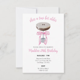 エスプレッソマルティーニ誕生日招待状 サンキューカード