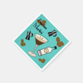 エスプレッソマルティーニ スタンダードカクテルナプキン (角)