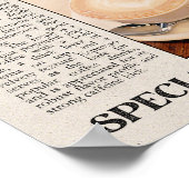 エスプレッソモーニングブリューウォールアート ポスター (角)