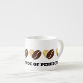 エスプレッソ完全無欠マグカップ、かわいいマグカップ エスプレッソカップ (正面右)