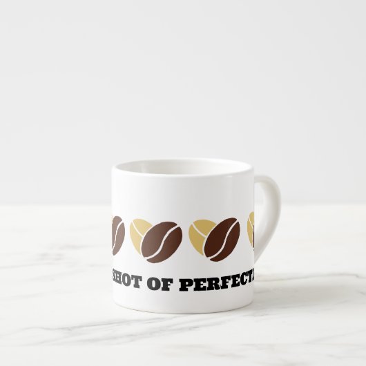エスプレッソ完全無欠マグカップ、かわいいマグカップ エスプレッソカップ (正面右)