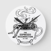 エスプレッソ復活祭 楽しいスケルトン コーヒー