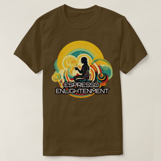 エスプレッソ悟り1 Tシャツ (デザイン正面)