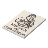 エスプレッソ書ブッダ ノートパッド (回転)