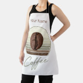 エスプレッソ用コーヒー豆及びレトロバリスタ エプロン (インサイチュ)