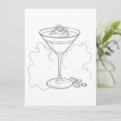 エスプレッソ絵を描・マルティーニとSIP写真 招待状 (スタンド正面)