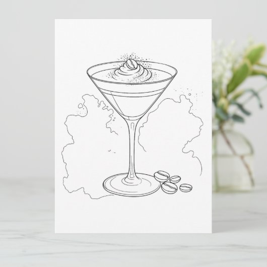 エスプレッソ絵を描・マルティーニとSIP写真 招待状 (スタンド正面)