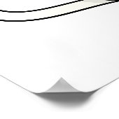 エスプレッソ自分おもしろいのコーヒーパン ポスター (角)