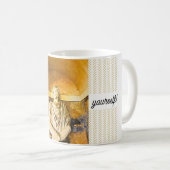 エスプレッソ自分で！アート コーヒーマグカップ (正面右)