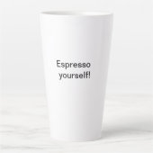エスプレッソ自分で！ カフェラテマグ (正面)