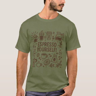 エスプレッソ自分で! Tシャツ