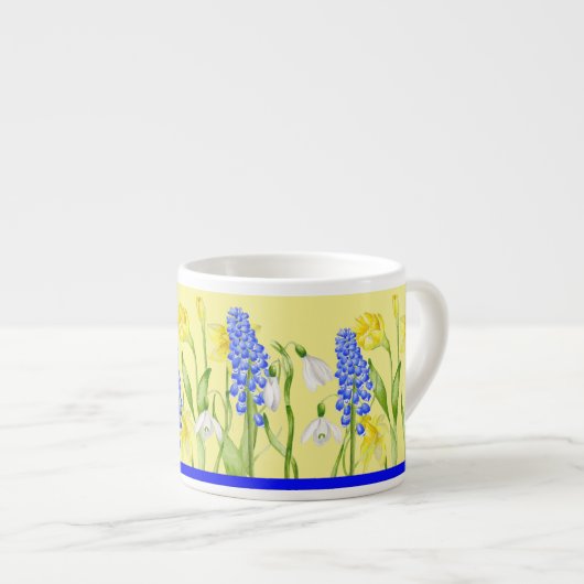 エスプレッソ自然マグ(M、D、S)の春 エスプレッソカップ (正面右)