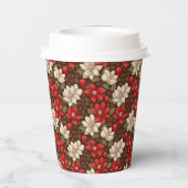 エスプレッソ開花 紙コップ (裏面)