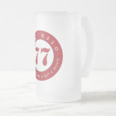 エスプレッソ77 フロストグラスビールジョッキ (正面右)