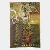 エスプレッソ キッチンタオル (縦)