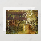 エスプレッソ ポストカード (正面/裏面)