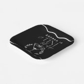 エスプレッソ | マティーニ | カクテル誕生日 ペーパープレート (傾斜あり)