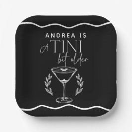 エスプレッソ | マティーニ | カクテル誕生日 ペーパープレート