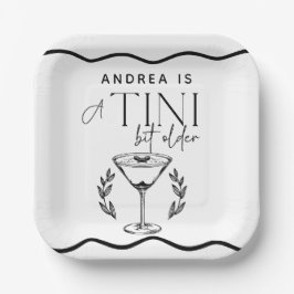 エスプレッソ | マティーニ | カクテル誕生日 ペーパープレート