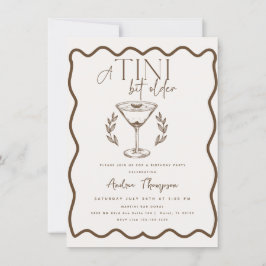 エスプレッソ | マティーニ | カクテル誕生日 招待状