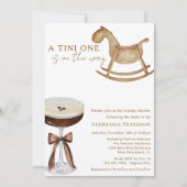 エスプレッソ・マルティニの赤ちゃんシャワーの途中のTiniの1 招待状 (正面)