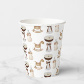 エスプレッソ・マルティニの赤ちゃんシャワーの途中のTiniの1 紙コップ (裏面)