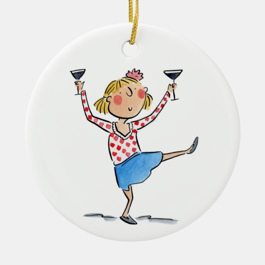エスプレッソ・マルティニス セラミックオーナメント (正面)