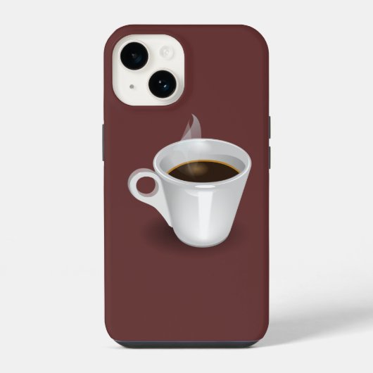 エスプレッソ iPhoneケース (裏面)