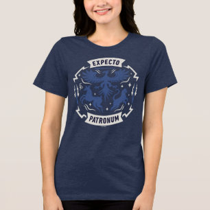 エスペク토・パトロヌム ヴィンテージシルエット グラフィック トライブレンドTシャツ