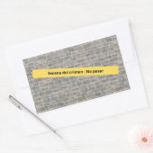 エスペナデルクリメン 長方形シール (封筒)