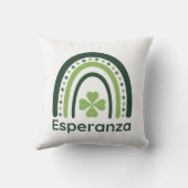 エスペランザクローバーボホーレインボー クッション (裏面)