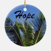 エスペランザ – Hope セラミックオーナメント (裏面)