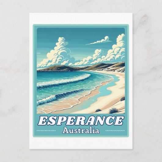 エスペランスin西オーストラリアレトロスカイライン ポストカード (正面)