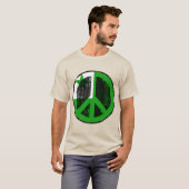 エスペラントの平和 Tシャツ (正面フル)