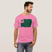エスペラントの旗シャツ Tシャツ (正面フル)