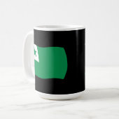 エスペラントの旗マグカップ コーヒーマグカップ (正面左)