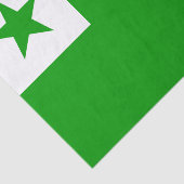 エスペラント国旗 薄葉紙 (詳細)