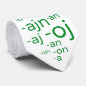 エスペラント語の終わり ネクタイ (ロール)